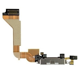 CABLE FLEX CARGA  Y DATOS IPHONE 4G BLANCO