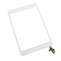 PANTALLA TCTIL TOUCH IPAD MINI BLANCA INCLUYE IC Y BOTON HOME COMPLETO CON FLEX