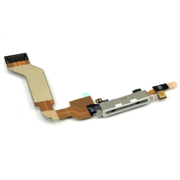 CONECTOR CARGA DATOS MICROFONO IPHONE 4S BLANCO