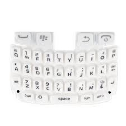 TECLADO BLACKBERRY 9320 BLANCO