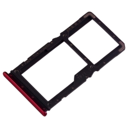 SOPORTE BANDEJA PORTA SIM CHIP DUAL XIAOMI NOTE 7 ROJA