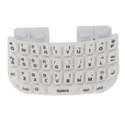 TECLADO BLACKBERRY 9300 BLANCO