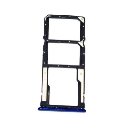 SOPORTE BANDEJA PORTA SIM CHIP DUAL XIAOMI REDMI 7 AZUL