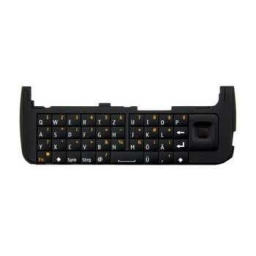 TECLADO NEGRO NOKIA C6-00