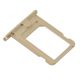 SOPORTE TARJETA SIM IPHONE 5S DORADA