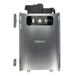 TAPA BATERIA SILVER STEEL NOKIA X7-00