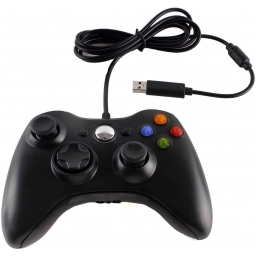 JOYSTICK CABLEADO PC Y NOTEBOOK USB NEGRO