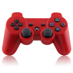 JOYSTICK INALAMBRICO PLAYSTATION 3 ROJO COMPATIBLE