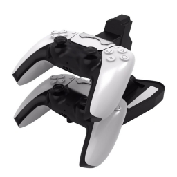 BASE CARGADOR DUAL JOYSTICK CONTROL MANDO PS5 VERTICAL