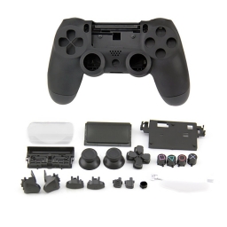 CARCASA JOYSTICK INALAMBRICO PS4 NEGRO V4