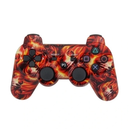 JOYSTICK INALAMBRICO PLAYSTATION 3 SKULL COMPATIBLE