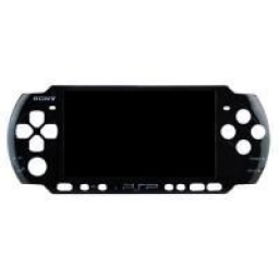 FRONTAL CARCASA PSP2000 (SLIM) ORIGINAL NEGRO