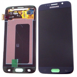 PANTALLA LCD DISPLAY CON TOUCH SAMSUNG G9200 G920f G920i G920a GALAXY S6 AZUL / NEGRO