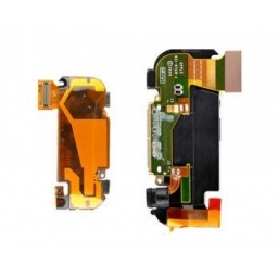 CONECTOR CORRIENTE PARLANTES MICROFONO Y ANTENA IPHONE 3GS NEGRO