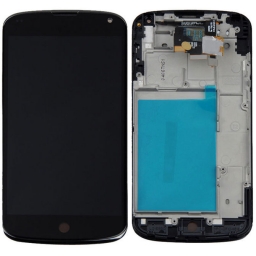 PANTALLA LCD DISPLAY CON TOUCH LG E960 NEXUS 4 CON MARCO