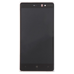 PANTALLA LCD DISPLAY CON TOUCH NOKIA LUMIA 830 CON MARCO PLATA