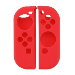 FUNDA PROTECTOR SILICONA DE MANDOS JOY-CON PARA SWITCH ROJO