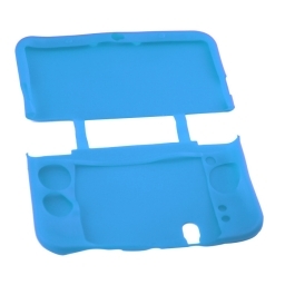 FUNDA PROTECTOR SILICONA NINTENDO NEW 3DS XL AZUL