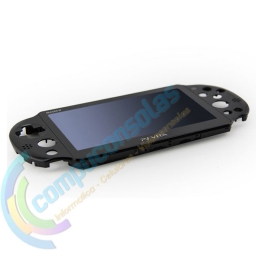 PANTALLA LCD DISPLAY CON TCTIL Y CARCASA SUPERIOR PSP VITA 2000 NEGRA