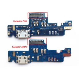 FLEX PLACA CONECTOR DE CARGA Y MICROFONO XIAOMI NOTE 4X CONECTOR ANCHO