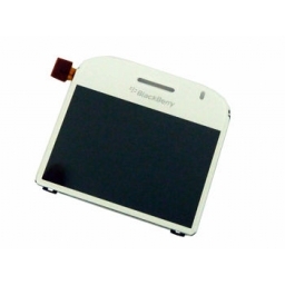 PANTALLA LCD DISPLAY COMPLETO CON VIDRIO BLACKBERRY 9000 (001) BLANCA