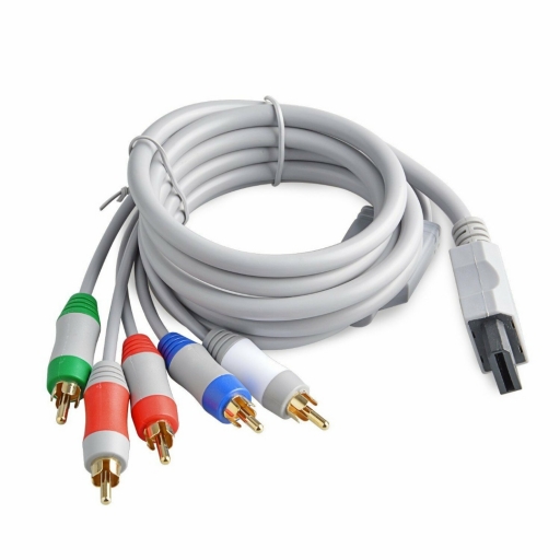 CABLE VIDEO POR COMPONENTES PARA WII HD