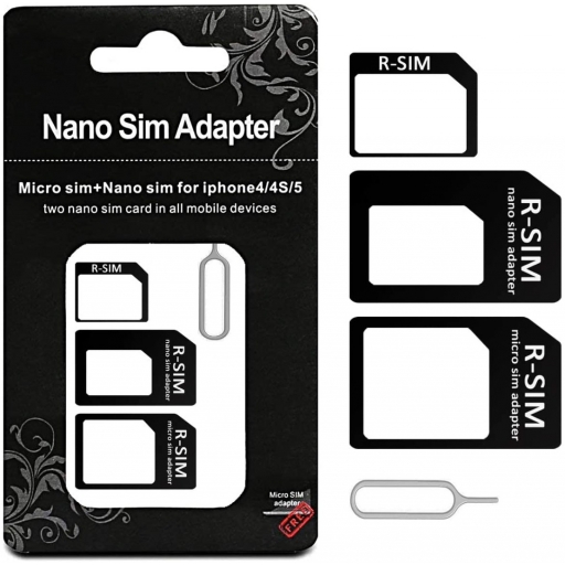 ADAPTADOR NANO SIM / MICRO SIM / NORMAL SIM