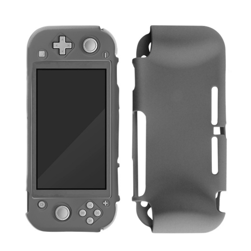 FUNDA PROTECTOR SILICONA GRIS PARA NINTENDO SWITCH LITE***