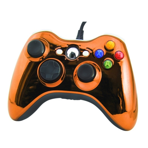 JOYSTICK XBOX 360 CABLEADO COBRE CROMO