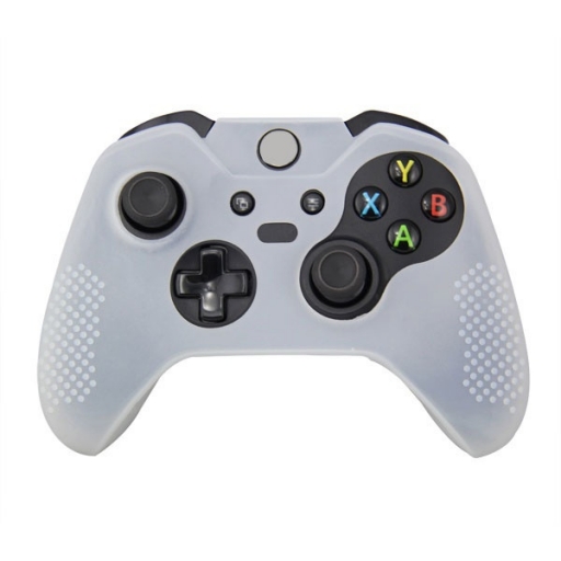 FUNDA PROTECTOR DE SILICONA JOYSTICK XBOX ONE BLANCA