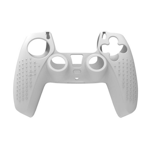 FUNDA PROTECTOR DE SILICONA PARA JOYSTICK PS5 BLANCO