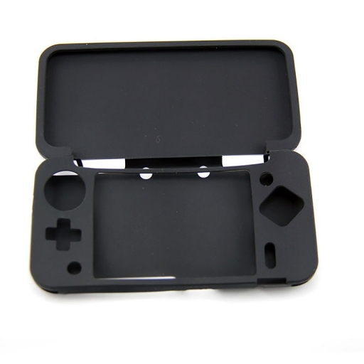 FUNDA PROTECTOR SILICONA NINTENDO NEW 2DS XL NEGRO