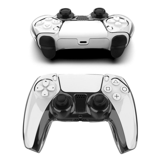 FUNDA PROTECTOR TRANSPARENTE PLASTICO RIGIDO PARA JOYSTICK PS5