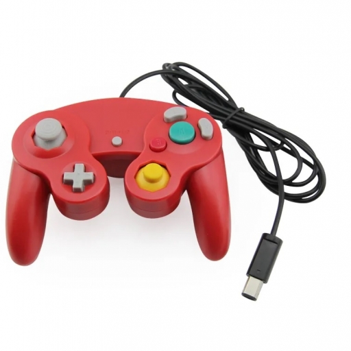 JOYSTICK NINTENDO GAME CUBE Y WII ROJO