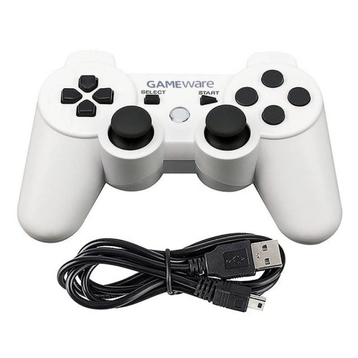 JOYSTICK INALAMBRICO PARA PLAYSTATION 3 BLANCO