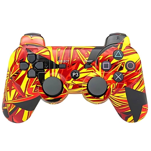 JOYSTICK INALAMBRICO PLAYSTATION 3 GRAFFITI COMPATIBLE
