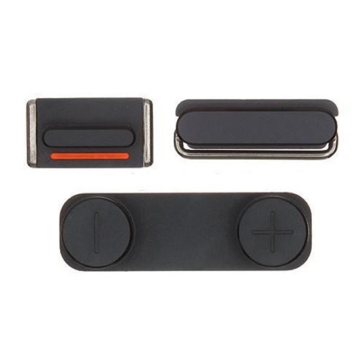 SET BOTONES NEGRO IPHONE 5S