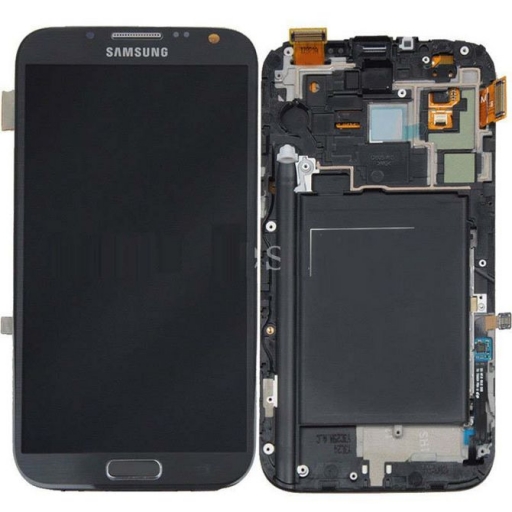 PANTALLA LCD CON TCTIL Y VIDRIO SAMSUNG GALAXY NOTE 2 N7100 CON MARCO