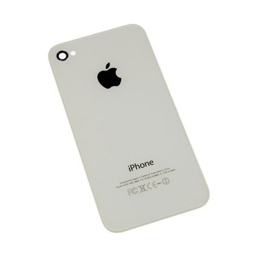 TAPA TRASERA IPHONE 4G BLANCA