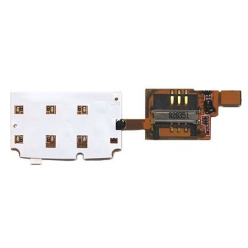 CABLE FLEX LECTOR SIM Y PLACA TECLADO SONY ERICSSON T303