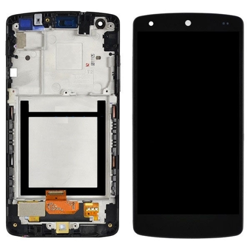 PANTALLA LCD DISPLAY CON TOUCH LG D820 NEXUS 5 CON MARCO NEGRO