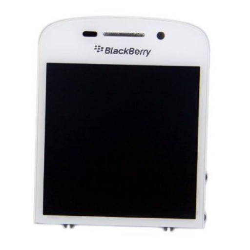 PANTALLA LCD DISPLAY CON TOUCH BLACKBERRY Q10 CON MARCO BLANCA