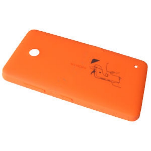 TAPA BATERIA NOKIA LUMIA 630 635 NARANJA