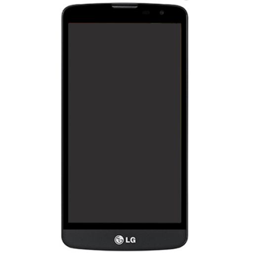 PANTALLA LCD DISPLAY CON TOUCH LG D331 L80 PLUS BELLO CON MARCO NEGRO