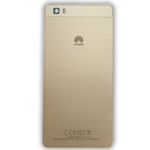 TAPA TRASERA HUAWEI ASCEND P8 LITE DORADA