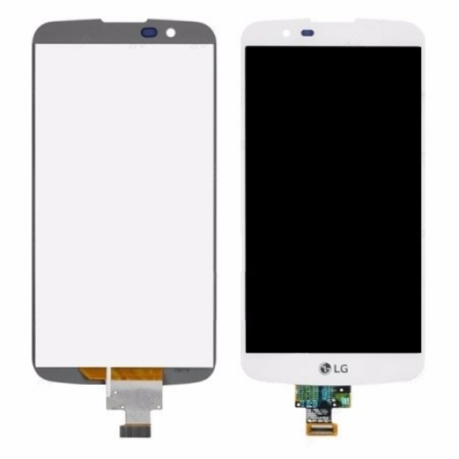 PANTALLA LCD DISPLAY CON TOUCH LG K10 K420 K430 BLANCO