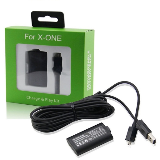 KIT CARGA Y JUEGA BATERIA Y CABLE DE CARGA PARA XBOX ONE