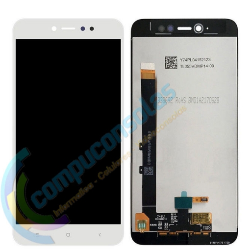 PANTALLA LCD DISPLAY CON TOUCH PARA XIAOMI REDMI NOTE 5A PRIME BLANCO