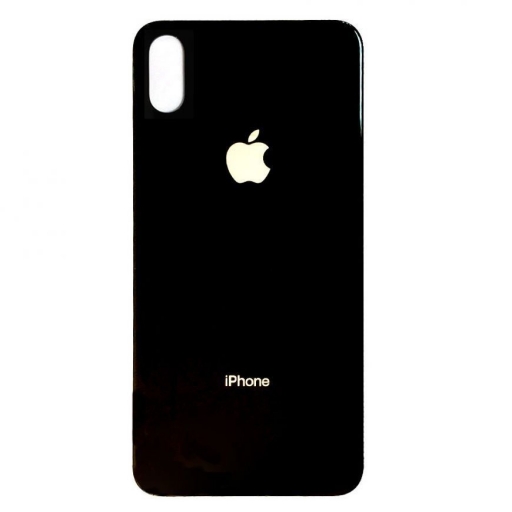 TAPA DE BATERIA TRASERA IPHONE X NEGRA