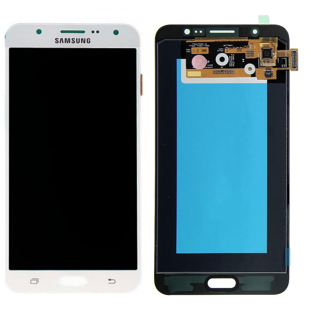 estrecho sirena promedio PANTALLA LCD DISPLAY CON TOUCH SAMSUNG GALAXY J7 2016 J710 BLANCA Repuestos  Celulares Repuestos Sams